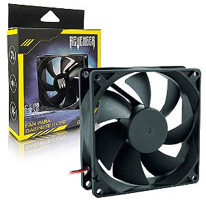 Cooler para Gabinete 80x80mm Preto 2500RPM G-VR313 Revenger