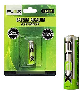Bateria Alcalina 27A 12V Para Controle Remoto Flex