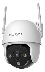 Câmera de Segurança IM7S Smart Full HD 1080P Wi-Fi 360° IP66 Externa Mibo Duas Antenas Intelbras