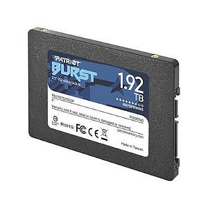 SSD 1.92TB 2,5" SATA III Burst Elite PBE192T Patriot PBE192TS25SSDR
