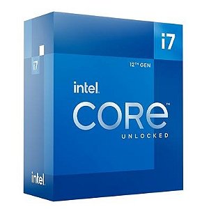 Processador Intel Core I7 12700K Boost 5.00GHz Cache 25MB LGA 1700 BX8071512700K