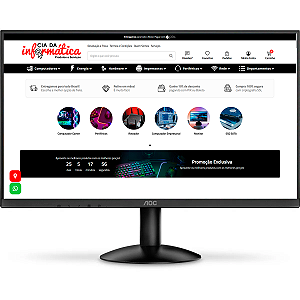 Monitor LED 22" Full HD 1080P 100hz 1ms VGA HDMI Preto 22B30HM2 AOC