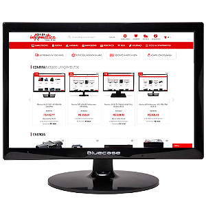 Monitor LED 15,4" VGA HDMI 800p BM154D4VW Bluecase