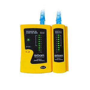 Testador de Cabos Rede e Telefone RJ45 e RJ11 FePro TR-270 Exbom