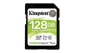 Cartão de Memória SD Câmeras Celular Drone Classe 10 SDS2/128GB Kingston