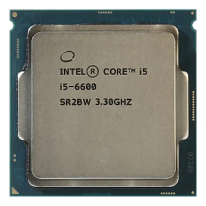 Processador Intel Core i5 6600 Lga 1151 Cache 6MB Boost 3.90Ghz 22nm 4 Núcleos 4 Threads OEM S/Cooler