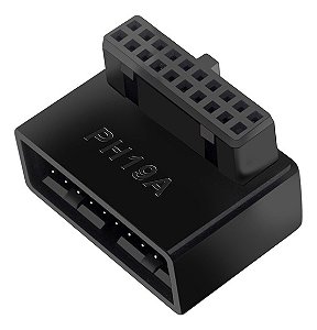 Adaptador Conector USB 3.0 Interno 90° para Placa Mãe Tipo A