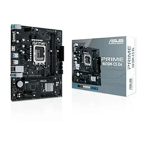 Placa Mãe Asus mATX H610M-CS DDR4 LGA 1700 M.2 USB 3.0 VGA/HDMI