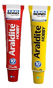 Cola Araldite Adesivo Epóxi 16G Tekbond