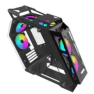 Computador Gamer Ryzen 5 5600, Placa Mãe AM4 B450 DDR4, Memória 16GB 3200MHz, RTX 3050, Nvme 500GB
