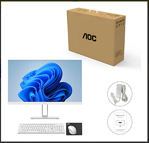 All In One 27" INTEL I5 7200U, 16GB DDR4, 512GB SSD, HDMI/VGA, WIFI DUAL BAND, BLUETOOTH 4.2, D-A27I507 (TTD) AOC