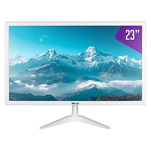 MONITOR 23" BRANCO LED 5MS 75 HZ HDMI VGA SM235MSYW SKUL