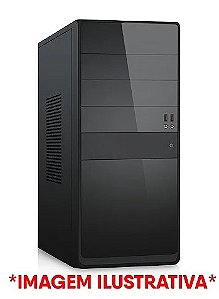 Computador para Trabalho Intel I5 4590, Memória 8GB DDR3, SSD Sata 120GB, Placa Mãe H81, Gabinete e Fonte Padrão