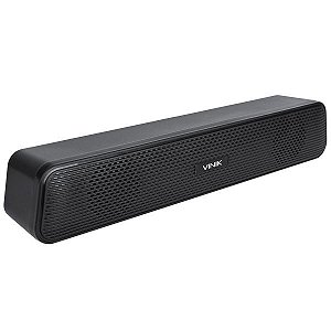 Caixa de Som Soundbar Dinâmica 2.0 6W USB P2 Vinik