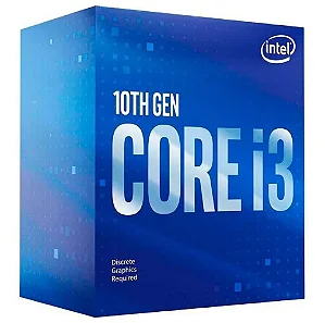 Processador Intel Core i3-10105 /Comet Lake/ 3.7GHz/ 6MB Cache/ LGA1200/ 4C 8T box