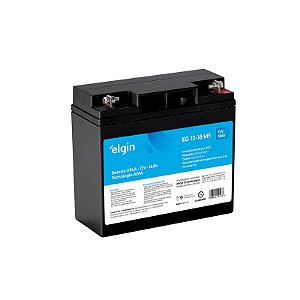 Bateria selada Elgin EG 12-18 M5 12V 18Ah VRLA-AGM para nobreak/telecomunicações