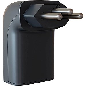 Protetor de Surto DPS Clamper Pocket Fit 1 Tomada 20A 3 Pinos Preto POCKET FIT BK