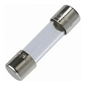 Fusível de Vidro 5x20mm 5A 250V Ação Rápida para Proteção de Circuitos Eletrônicos