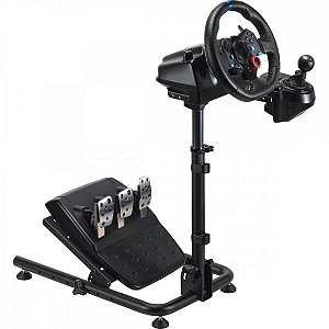 Suporte Cockpit para Volante Fortrek Racing Space Ajustável Dobrável para Logitech G25 G27 G29 G920