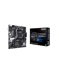 Placa-Mãe AM4 A520 Asus PRIME A520M-K DDR4 NVMe M.2 HDMI VGA mATX