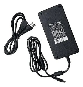 Fonte Carregador para Notebook DELL LA240PM190 240W 19.5V 12.3A Pino 7.4x5.0mm G3 G5 Gamer Alienware