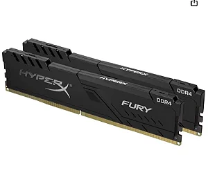 Memória RAM DDR4 16GB (2x8GB) 3200MHz Desktop FURY KINGSTON HX432C16FB3K/16