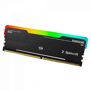 Memória RAM DDR4 8GB 3200MHz DESKTOP REDRAGON Magma GM-801 RGB