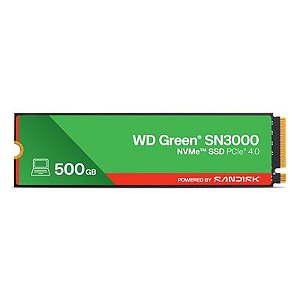 SSD Western Digital WD Green SN3000 500GB NVMe M.2 2280 PCIe 4.0 5000MB/s