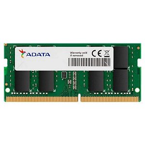 Memória RAM DDR4 8GB 3200MHz NOTEBOOK ADATA AD4S320038G22-BHYD