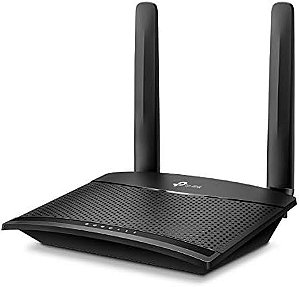Roteador 4G LTE TP-LINK TL-MR100 Wi-Fi N300 300Mbps 2 Portas LAN Micro SIM