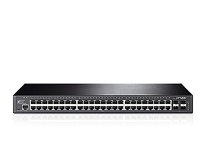 Switch TP-Link TL-SG3452 48 Portas Gigabit 4 SFP L2 Gerenciável Rack Omada SDN 104Gbps