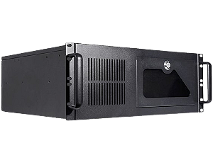 Gabinete Rack 19pol 4U KMEX CR-S350 Sem Fonte ATX/mATX/ITX 2 USB 2.0 Preto