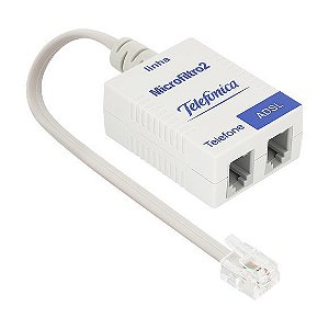 Filtro de Linha Genérico ADSL 2 Saídas