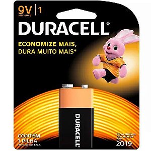 Bateria Alcalina 9V Duracell