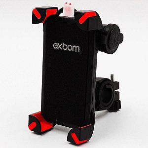 Suporte de Celular MOTO Com Carregador USB SP-CA54 Exbom
