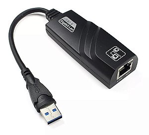 Placa de Rede USB 3.0 RJ45 Flexível Gigabit