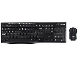 Kit Teclado e Mouse Wireless MK270 Logitech