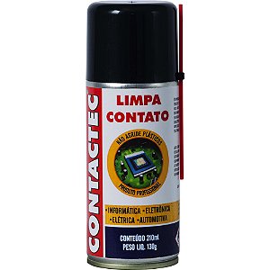 Spray Limpa Contato Contactec 210ml Implastec