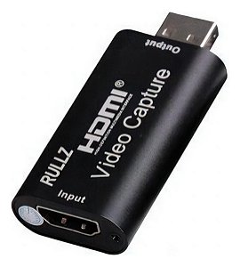 Placa de Captura LiveStream 1080p HDMI USB 2.0 PS4 Wii XBOX Celular PC Profissional