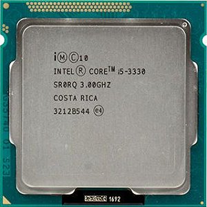 Processador Intel Core I5 3330 3.0GHz 6MB CACHE LGA 1155 OEM80637I53330