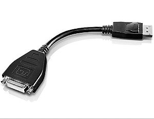 Conversor DisplayPort x DVI-I 24+1 c/Trava Lenovo