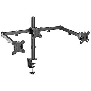 Suporte para 3 Monitores 13" a 27" Vesa 100mm SM-342A Vinik