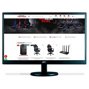 Monitor AOC LED 18,5' Widescreen VGA HDMI E970SWHNL