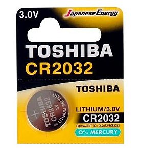Bateria Placa Mãe CR2032 3V Toshiba