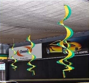 Kit 5 Espirais de Tecido Pendurado de 1.60cm