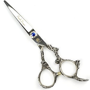Tesoura Cabeleireiro Barbeiro Profissional 5.5 Fio Navalha