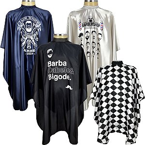 Kit 04 Capas De Corte Estampadas | 03 Adulto + 01 Infantil
