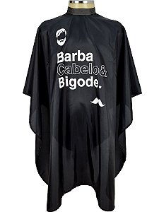 Capa De Corte Estampada Cabeleireiro / Barbeiro