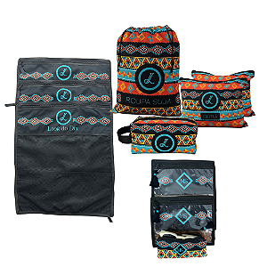 ORGANIZADOR DE VIAGEM PERSONALIZADO - KIT 10 PEÇAS