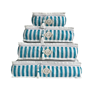 KIT ORGANIZADOR DE MALA PERSONALIZADO, COM TASSEL 4 PEÇAS